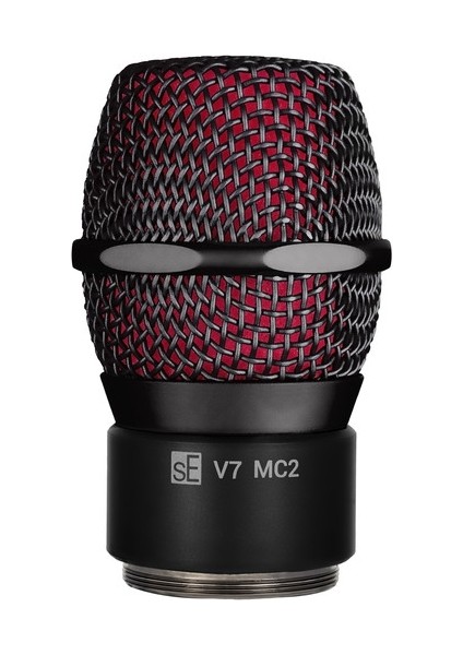 sE Electronics V7 MC2 Sennheiser Telsiz Mikrofonlar için SE V7 Mikrofon Kapsülü (Siyah)