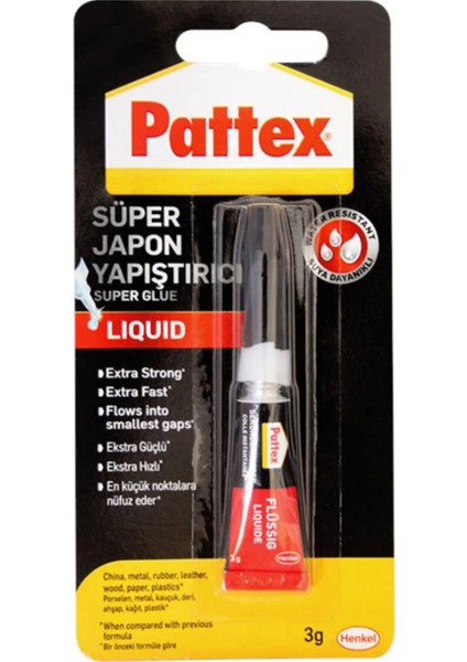 3 Gr Süper Japon Yapıştırıcı