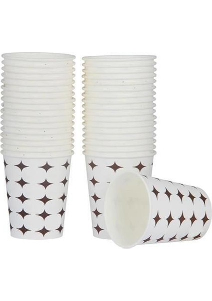Karton Bardak Yıldız Desenli 7 Oz 180 ml 2000 Adet