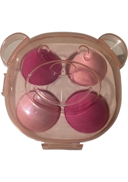 Kutulu 4'lü Makyaj Süngeri, Yumurta Sünger, Armut Sünger fiyatları