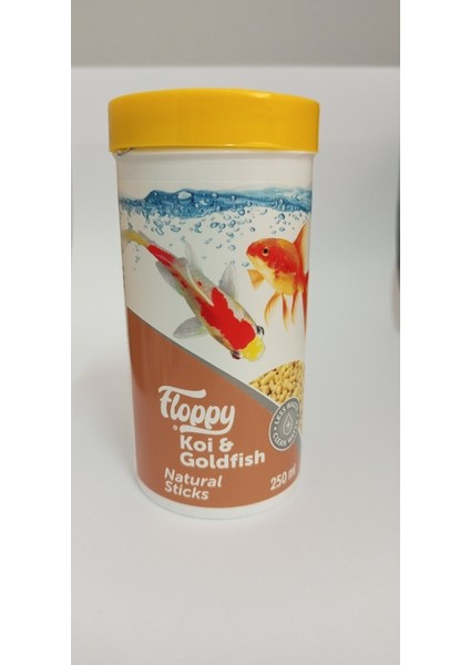 Floppy Koi&goldfish Natural Sticks 250 ml