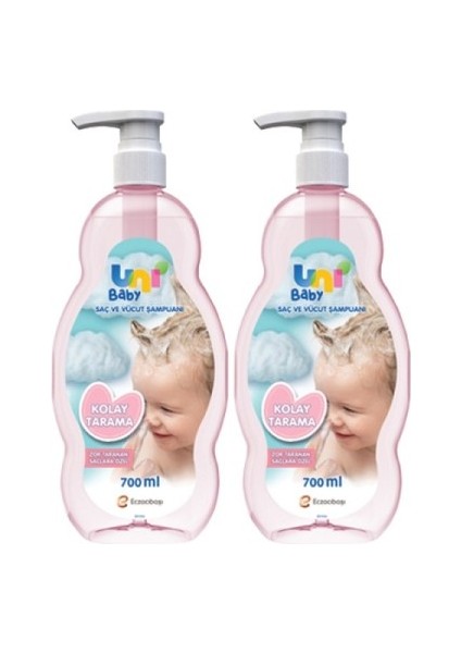 Uni Baby Kolay Tarama Şampuan 700ML X 2Lİ