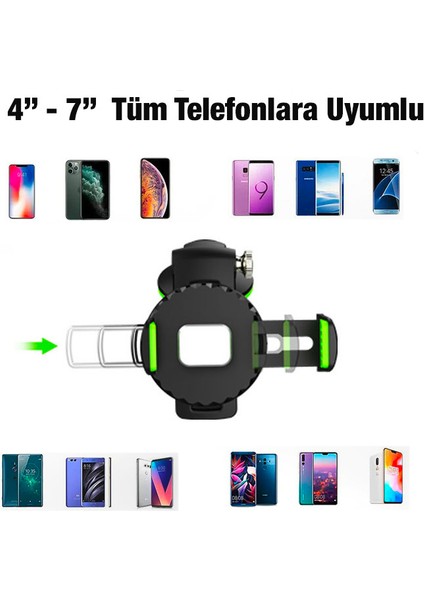 Ally 360 Dönebilen Araç Klima Havalandırma Bölmesi Kancalı Telefon Tutucu indirimleri