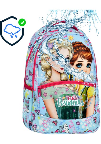 3’lü Ilkokul Frozen Desenli, Kız Çocuk Beslenmeli ve Kalemlikli Okul Çantası indirimleri