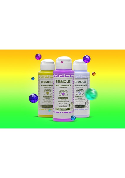 Multı-Surface Hobi Boyası Tüm Renkler 120 ml