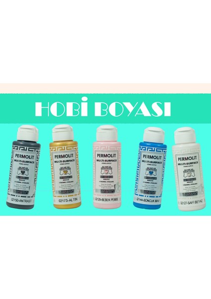 Multı-Surface Hobi Boyası Tüm Renkler 120 ml
