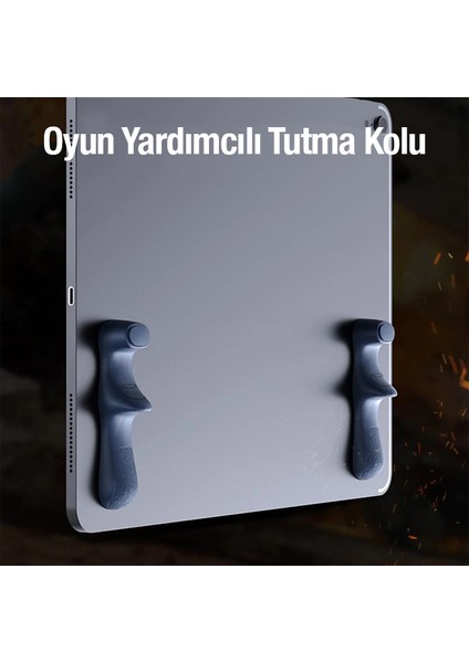 Memo PB02 2 Adet Tablet Için Yapışkanlı Silikon Oyun Tutma Kolu modelleri