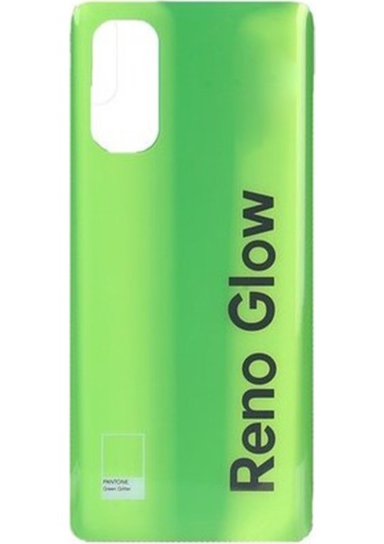 Oppo Reno 4 Uyumlu Batarya Kapağı (Yeşil) NT-102659