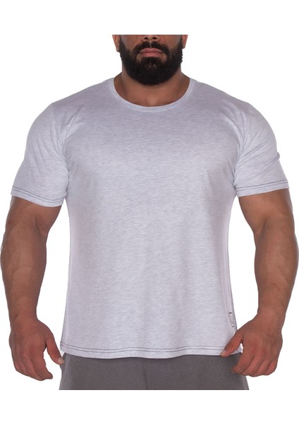 Kingsize Sbd Antrenman T-Shirt Açık Gri Melanj fiyatları