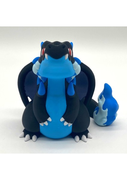 #0006 Chibi Mega Charizard x Pokemon Figürü