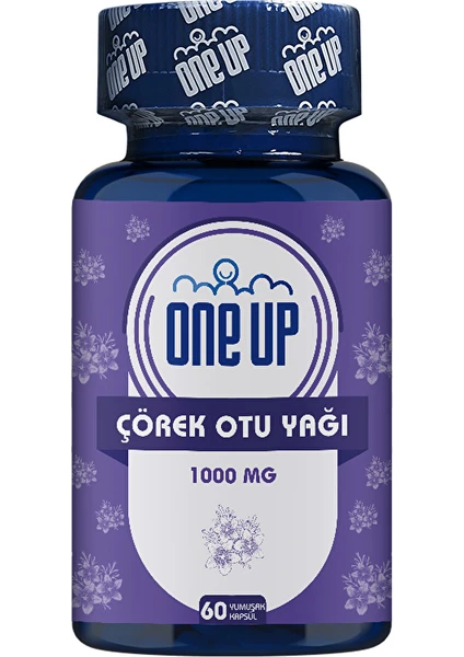 One Up Çörek Otu Yağı 1000 mg 60 Yumuşak Kapsül