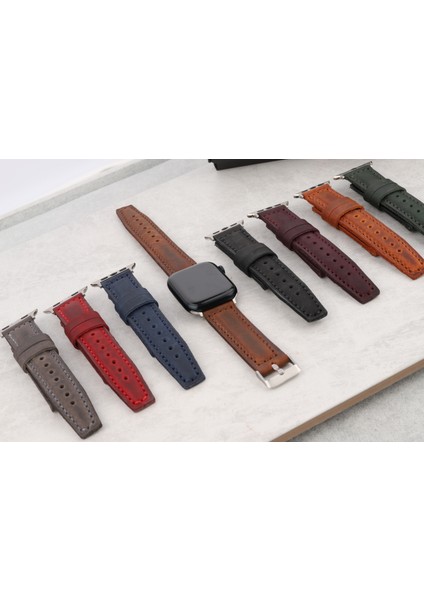 Apple Watch 4 5 6 7 8 Se Ultra Uyumlu Hakiki Deri Kordon fiyatları