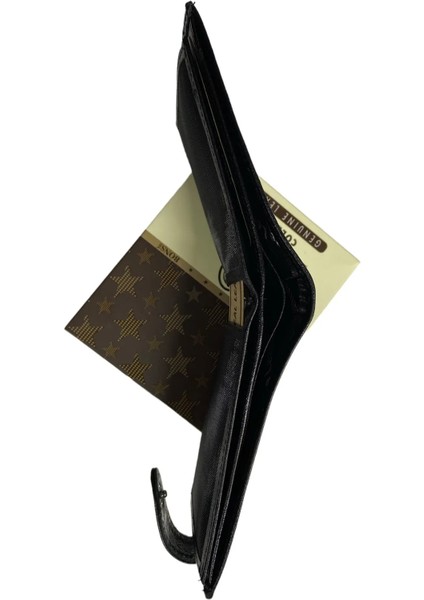 Bons 1. Kalite Hakiki Deri Siyah Erkek Cüzdanı fiyatları