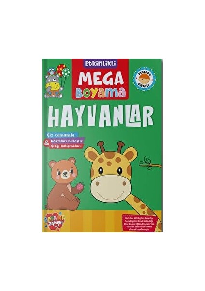 Etkinlikli Mega Boyama - Hayvanlar