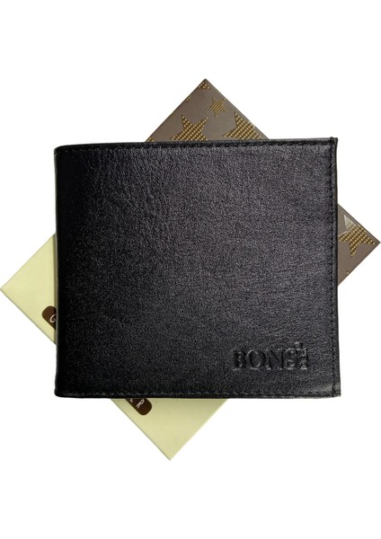 Bons 1. Kalite Hakiki Deri Siyah Erkek Cüzdanı indirimleri