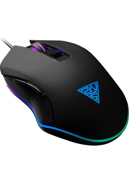 Gamdıas Aura Gs2 Kablolu 3600 Dpı Siyah/rgb 6 Buttons Gaming Mouse