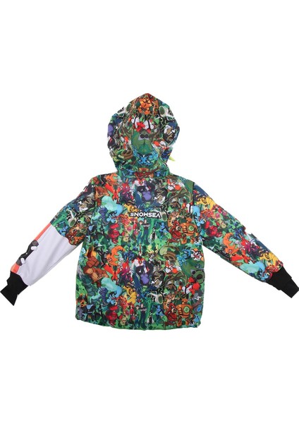 SS78915 Ben 10 Çocuk Snowboard ve Kayak Montu