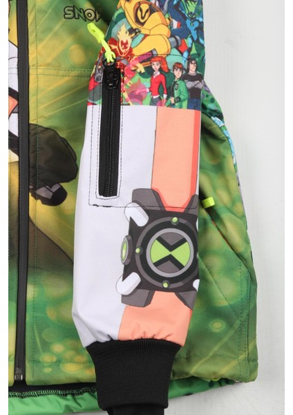 SS78915 Ben 10 Çocuk Snowboard ve Kayak Montu fırsatları