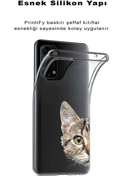 Xiaomi Redmi 10 2022 ile Uyumlu Kapak Sevimli Karakterler Tasarımlı Şeffaf Silikon Kılıf