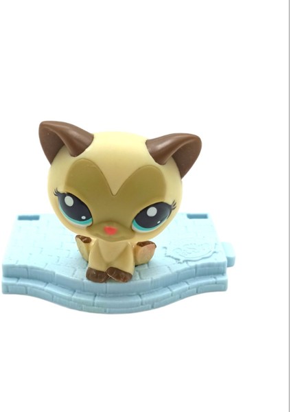 PopŞeker Littlest Pet Shop Minişler 2'li Standlı Oyuncak Miniş Karakterleri