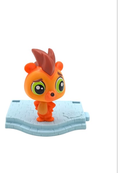 PopŞeker Littlest Pet Shop Minişler 2'li Standlı Oyuncak Miniş Karakterleri