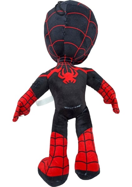 Spiderman Peluş Içi Dolgulu Örümcek Adam Peluş Kaliteli Ithal 35CM. Siyah