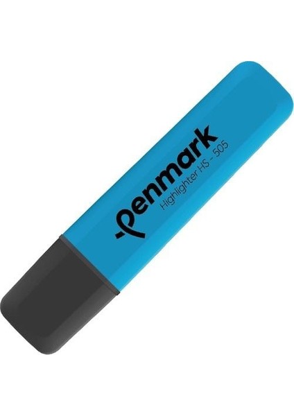 Highlighter Neon Fosforlu Kalem Mavi