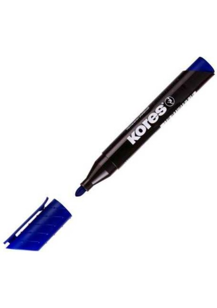 Permanent Markör Yuvarlak Uç Kırmızı