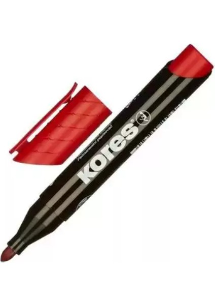 Permanent Markör Yuvarlak Uç Siyah