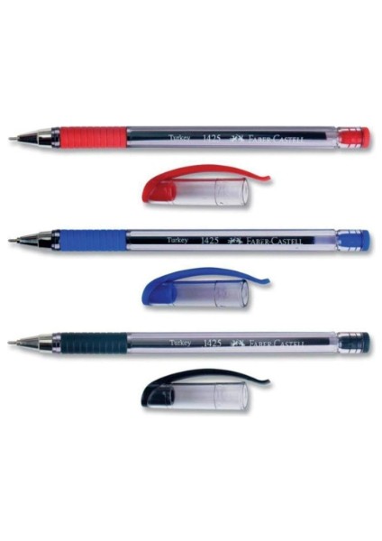 Faber Castell 1425 Tükenmez Kalem 0.7 Kırmızı