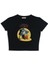 Adventure Time Finn And Jake Baskılı Siyah Crop 2