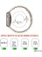 Apple Watch Seri 7/8/9 45mm Kordon Starlight Yıldız Işığı Klasik Metal Paslanmaz Çelik 2