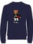 Teddy Basket Sweatshirt Lacivert 1
