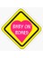 Arabada Bebek Var Baby On Board Sticker Etiket 19CM MD21 1