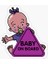 Baby On Board Arabada Bebek Var Araç Sticker Etiket 19CM Md9 1