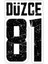 81 Düzce Sticker Yapıştırma Oto Etiket 17CM 1