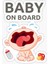 Baby On Board Arabada Bebek Var Araç Sticker Etiket 19CM MD10 1
