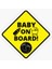 Baby On Board Arabada Bebek Var Oto Sticker Etiket 19CM MD16 1
