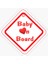 Baby On Board Arabada Bebek Var Sticker Etiket 19CM Md3 1