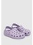 Kız Çocuk Düz Sandalet Lila Renkli Rahat Kullanım 2