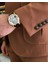 Italyan Stil Slim Fit Yün Karışımlı Likralı Safari Ceket Pantolon Takım Elbise Camel T9581 3