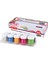 Metalik Kumaş Boyası 10 Renk x 25 Ml. Set 1