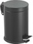 Metal 12 Litre Pedallı Çöp Kovası Siyah 3