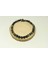 Golden & Siyah Obsidyen Taşı Yarım Dizi 11-12.5mm Aralığındadır (18CM Uzunluğundadır) 1