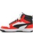 392326 Rebound V6 Beyaz-Siyah-Kırmızı Unisex Hi Sneaker 2