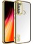 Xiaomi Redmi Note 8 Kılıf Slot Kamera Korumalı Logosu Açık Lazer Silikon Kılıf Gold 1