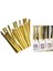 Karton Pipet Altın 19,7 cm 1