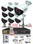 8 Kameralı 5 Mp Lensli 1080P Full HD Kamera Seti - Gece Görüşlü - Su Geçirmez - Cepten İzle 1