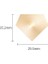 Boş Mum Mühür Pirinç Damga Kafası Diamond Şekil 25.2X29.5MM Gold 2