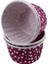 Cupcake Kalıbı Büyük Boy 62X40 mm 50'li Puantiyeli Mor 3